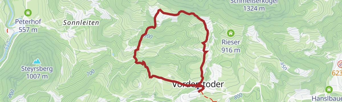 Route map: Ramsebenrunde